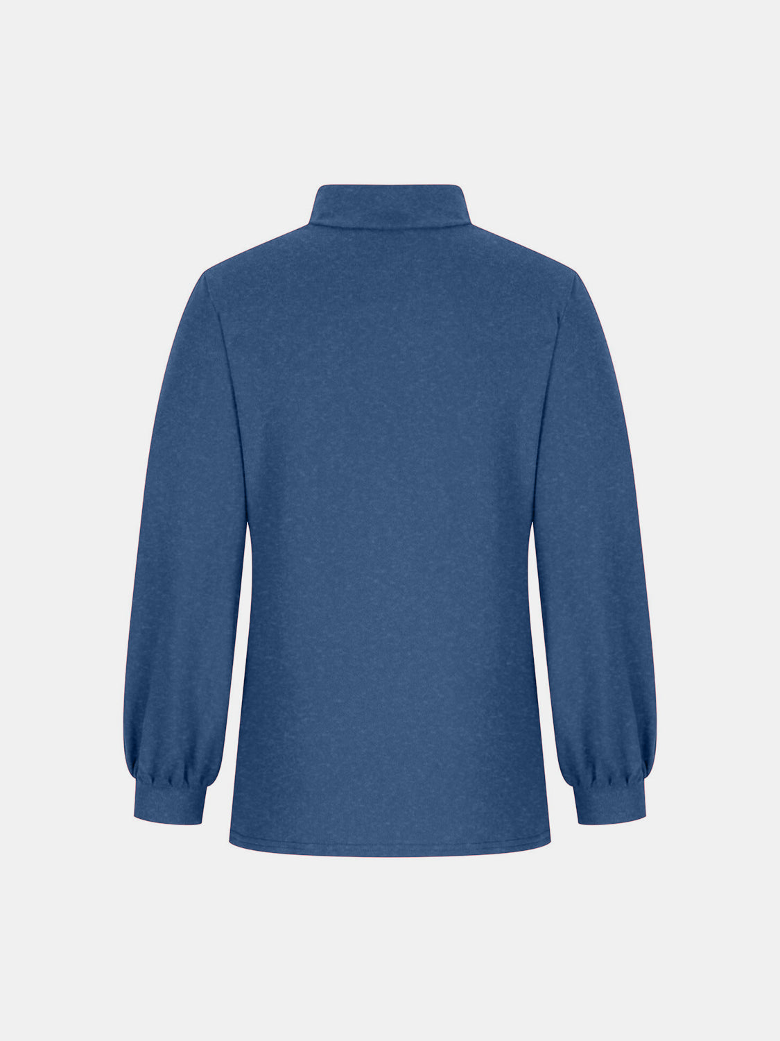 Full Size Mock Neck Long Sleeve T-Shirt 