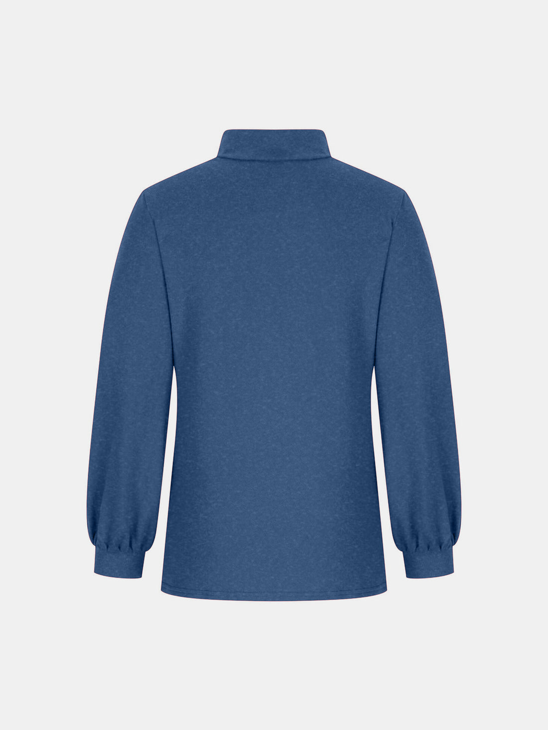 Full Size Mock Neck Long Sleeve T-Shirt 