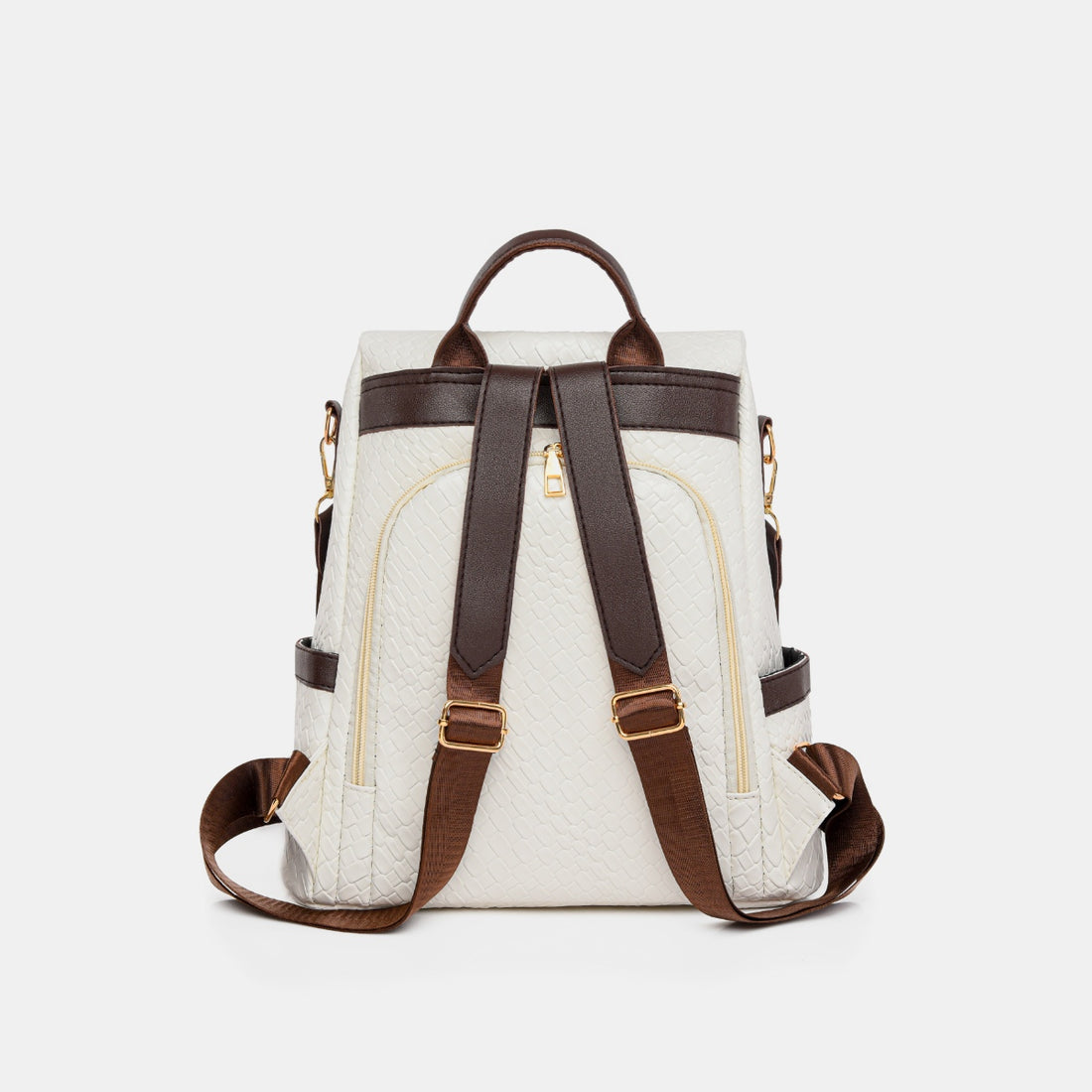 PU Leather Backpack Bag 
