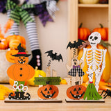 2-Piece Halloween Element Decor Ornaments 