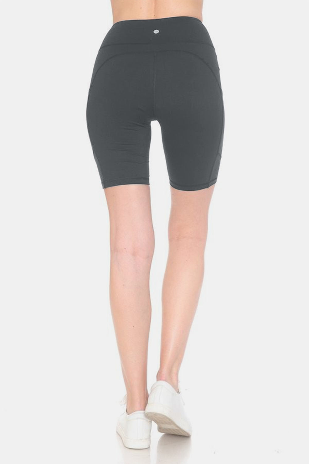Leggings Depot Full Size High Waist Active Shorts 
