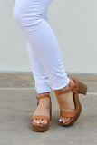 Weeboo Feel It Platform Heel Sandals 