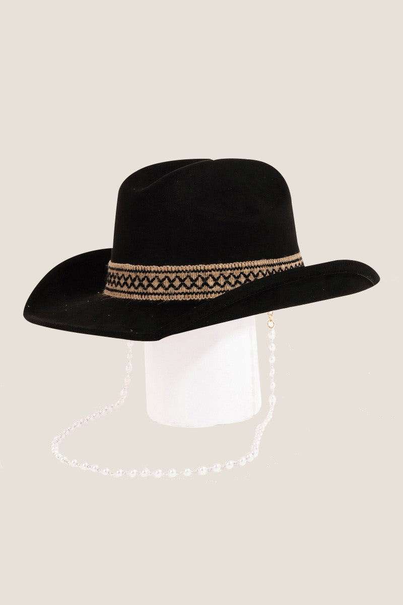 Fame Ornate Band Cowboy Hat 