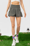 Elastic Waist Pocketed Active Shorts 