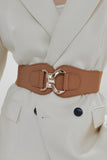 Alloy Buckle Elastic Belt 