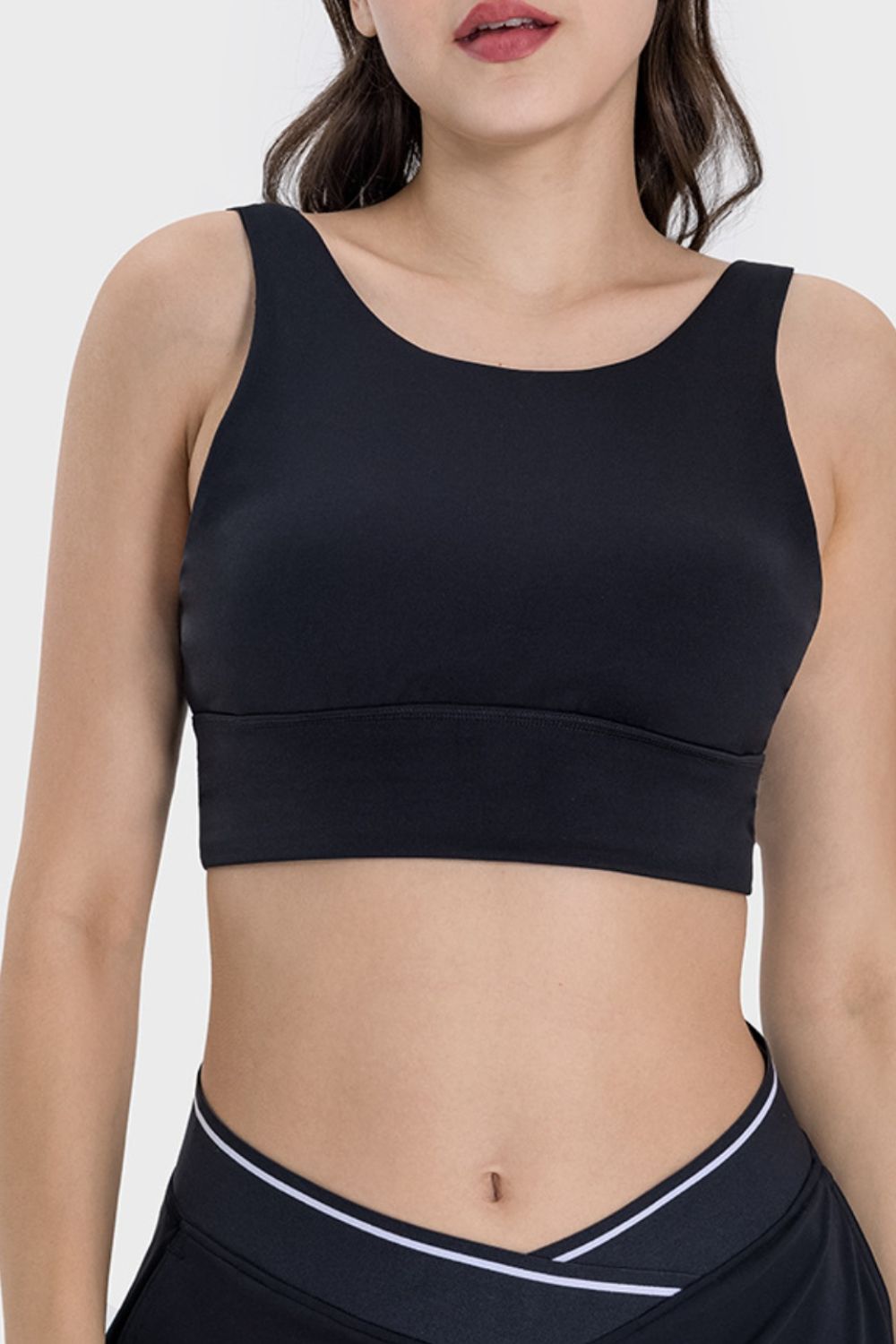 Millennia Backless Wide Strap Active Bra 