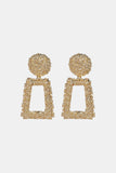 Geometrical Shape Zinc Alloy Dangle Earrings 