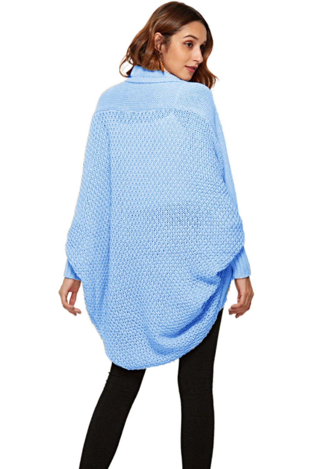 Angel Wings Open Front Batwing Sleeve Cardigan 