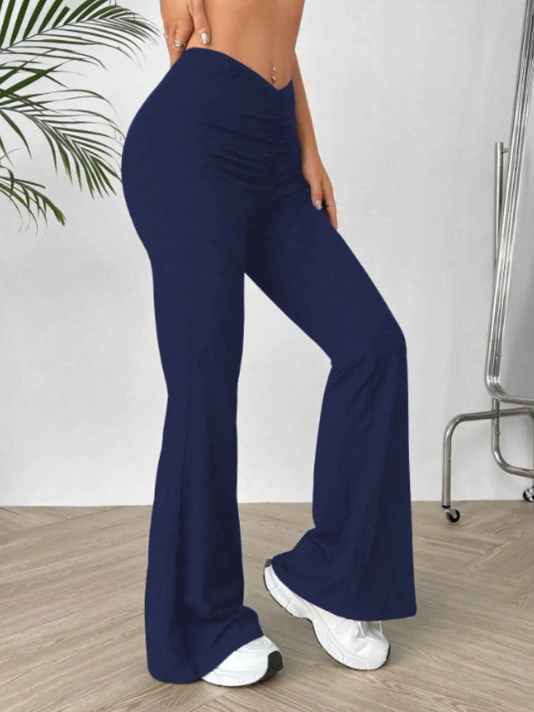 High Waisted Flare Pants 