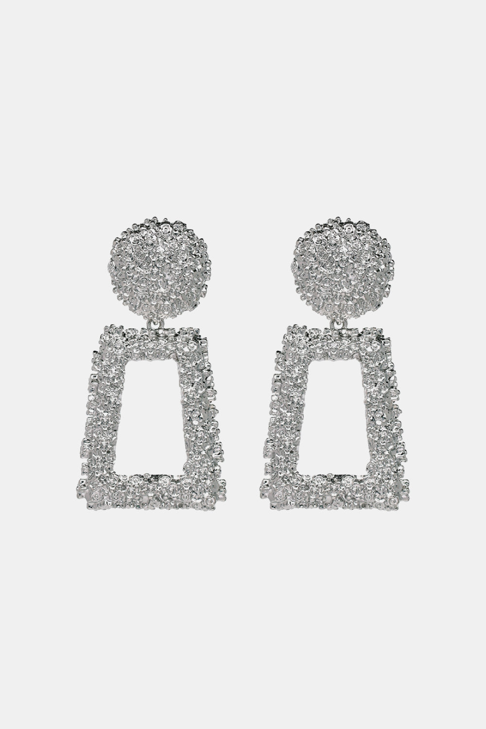 Geometrical Shape Zinc Alloy Dangle Earrings 