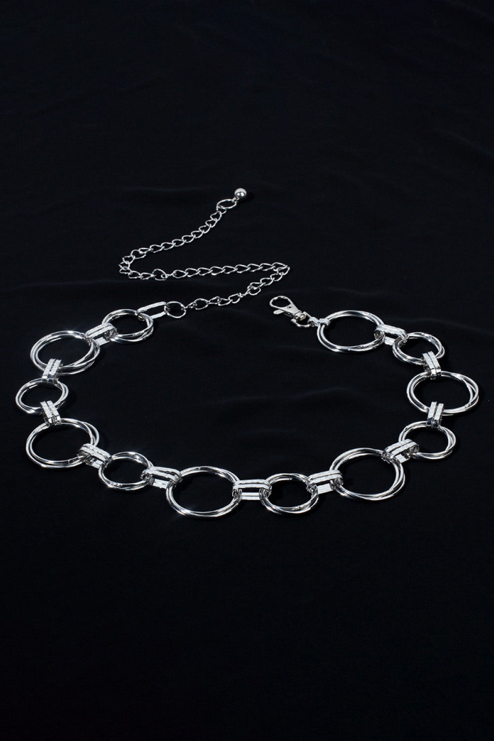 Alloy Chain Circle Shape Belt 