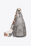Adored Take A Trip PU Leather Sling Bag 