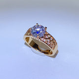1.5 Carat 925 Sterling Silver Moissanite Ring 