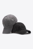 Distressed Adjustable Baseball Cap 