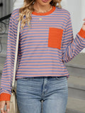 Striped Long Sleeve T-Shirt 