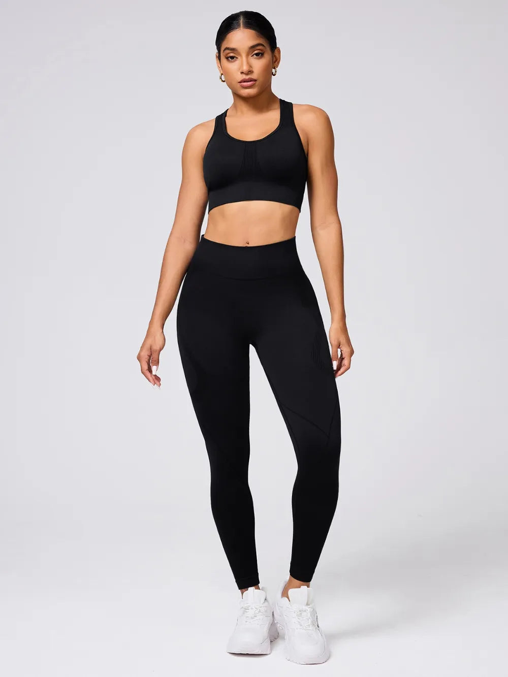 Round Neck Wide Strap Tank and Leggings Active Set 