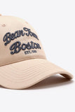 Embroidered Graphic Adjustable Baseball Cap 