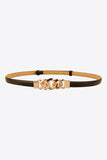 PU Skinny Belt 
