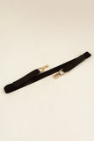 Alloy Buckle Elastic Belt 