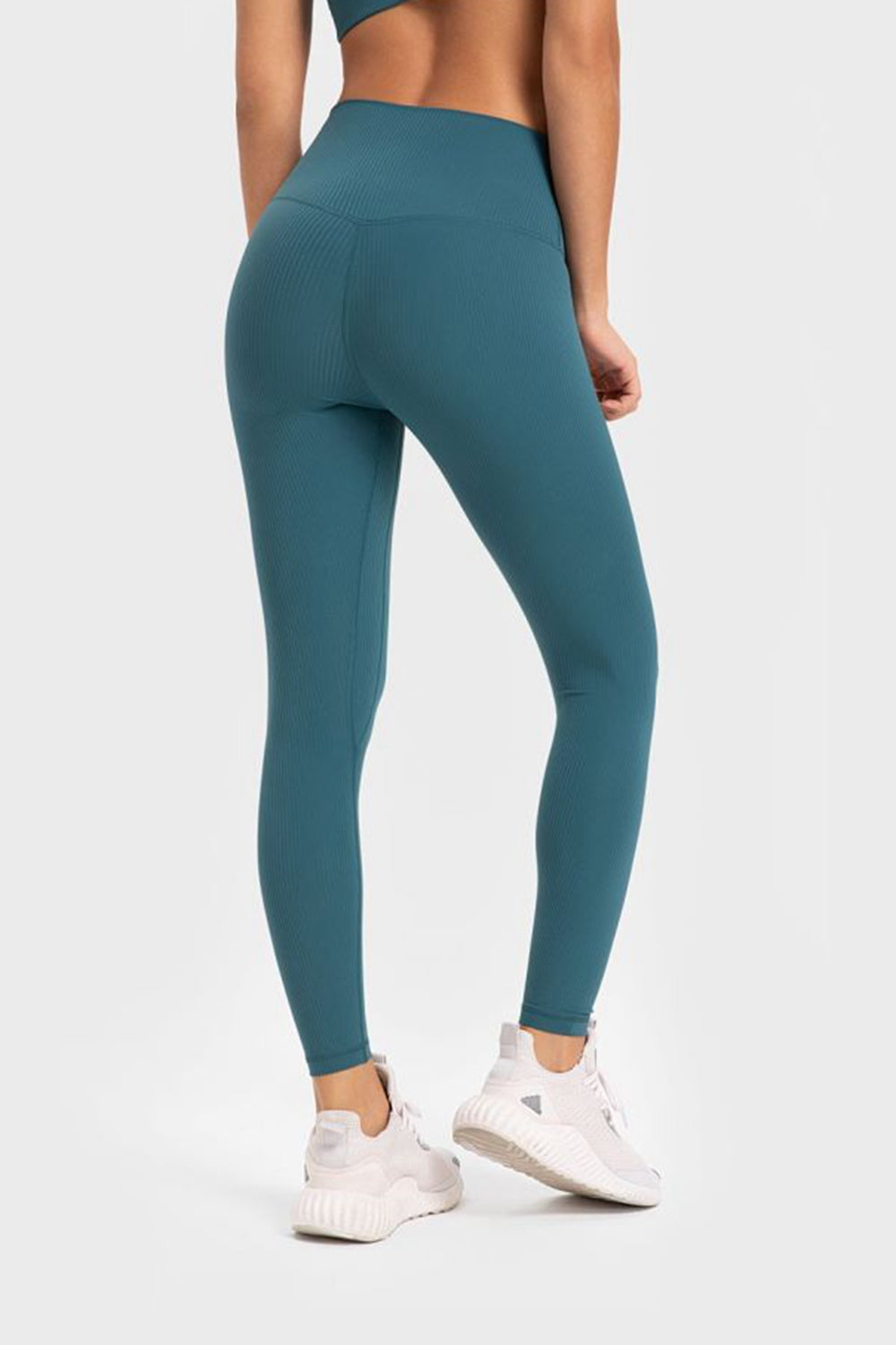Millennia Highly Stretchy Wide Waistband Yoga Leggings 