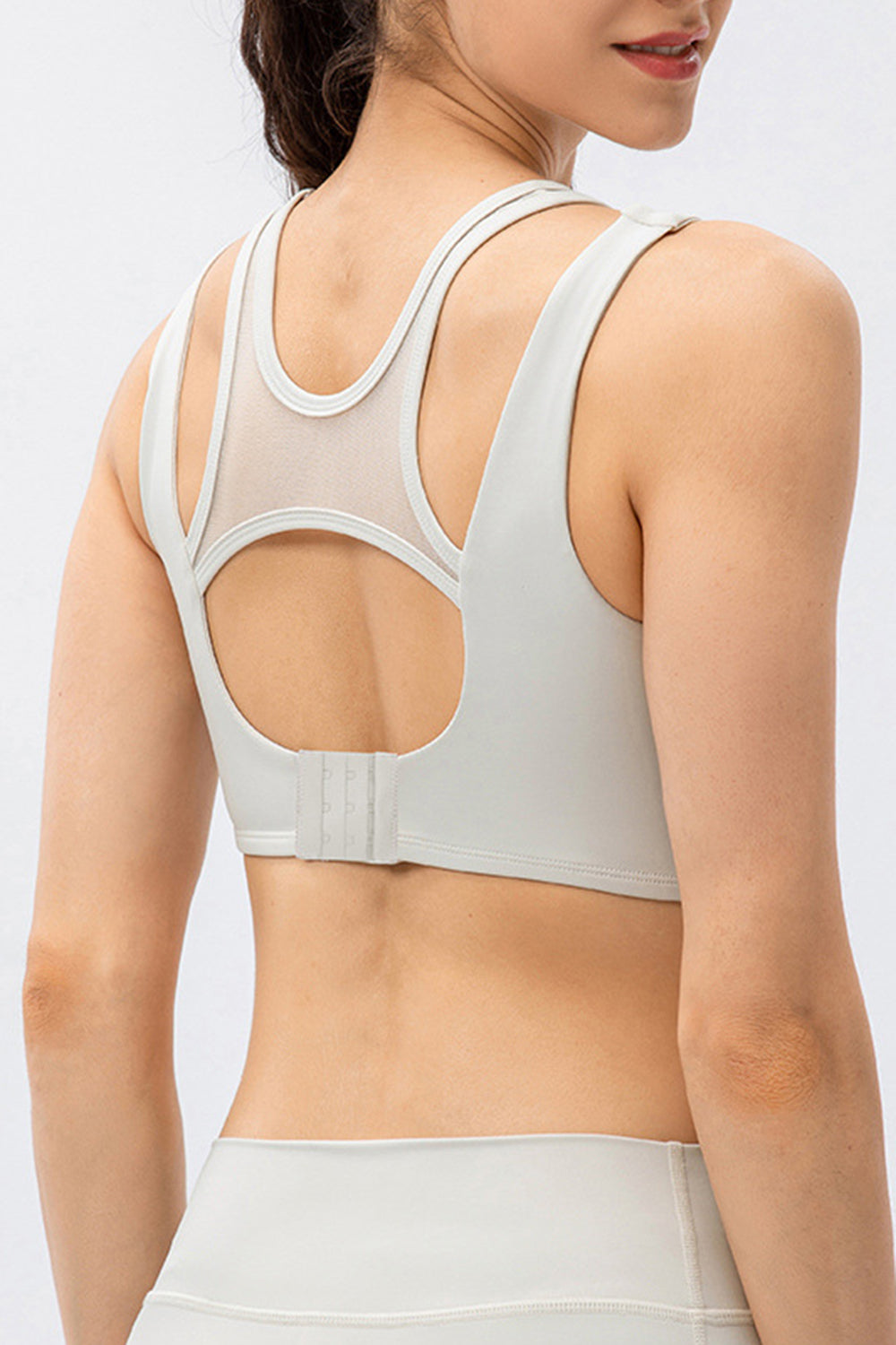 Cutout Wide Strap Active Tank 