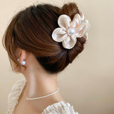 Flower Acrylic Hair Claw Clip 