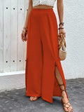 Perfee Slit Wide Leg Pants 