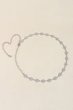 Rhinestone Decor Zinc Alloy Belt 