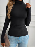 Devine Turtleneck Long Sleeve T-Shirt 