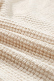 Plus Size Textured Lace Round Neck Short Sleeve T-Shirt 
