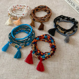 Tassel Rice Bead Bracelet 