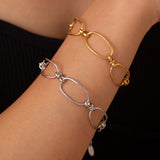 Titanium Steel Chain Bracelet 