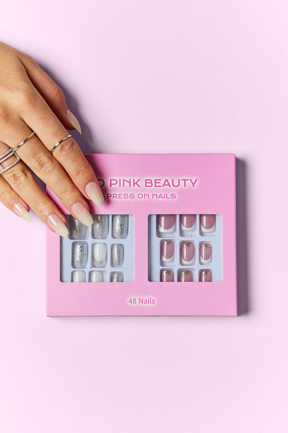 SO PINK BEAUTY Press On Nails 2 Packs 