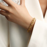 Titanium Steel Chain Bracelet 