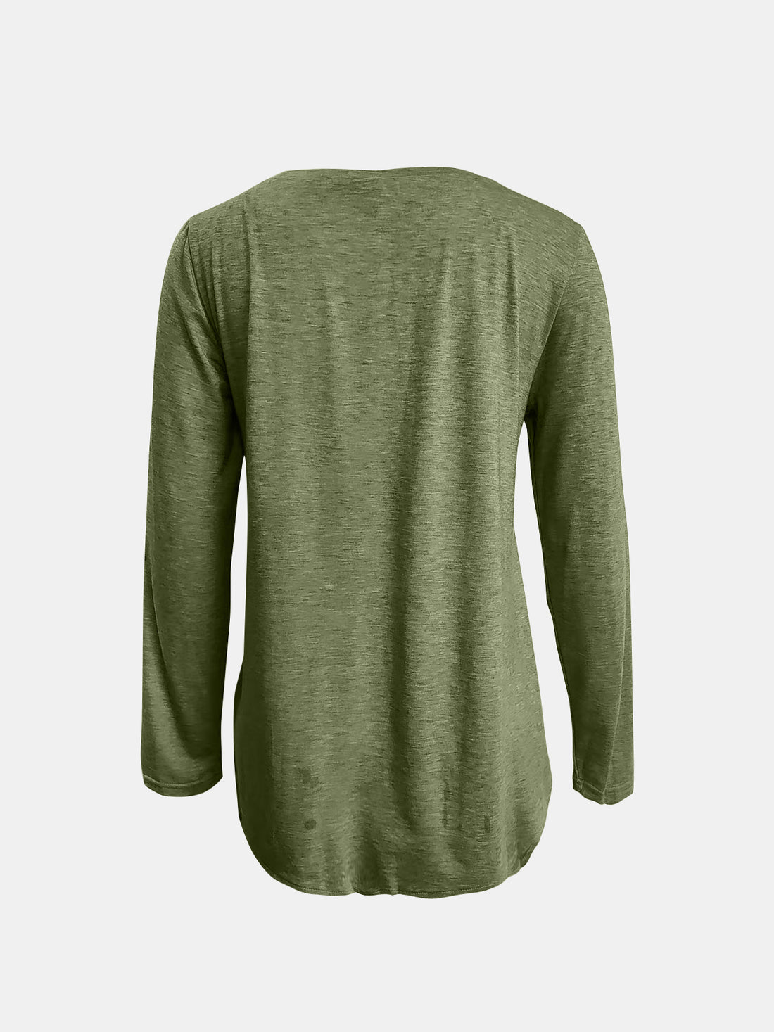 Full Size Reindeer Round Neck Long Sleeve T-Shirt 