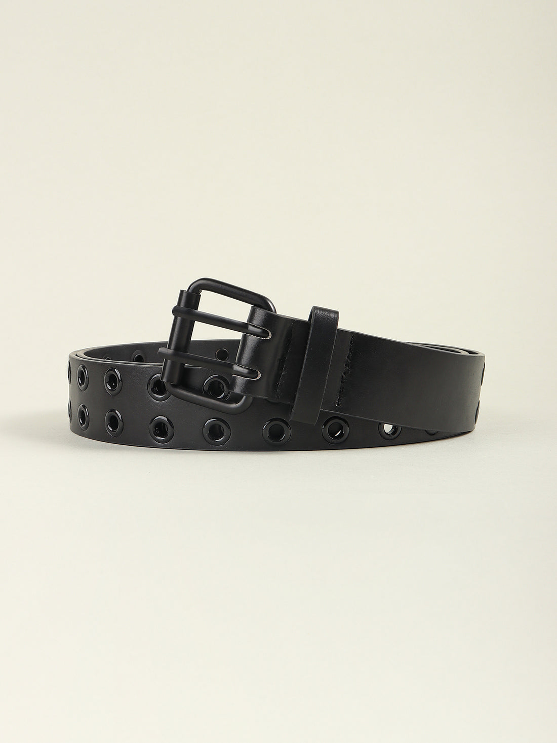 Grommet PU Leather Belt 