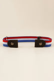PU Elastic Snap Closure Belt 