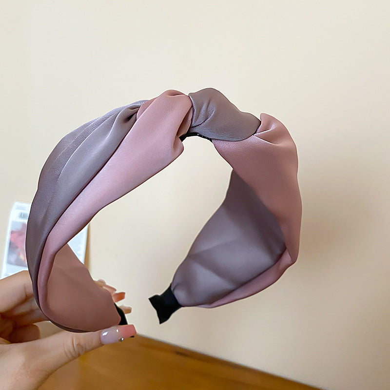 Contrast Cloth Headband 