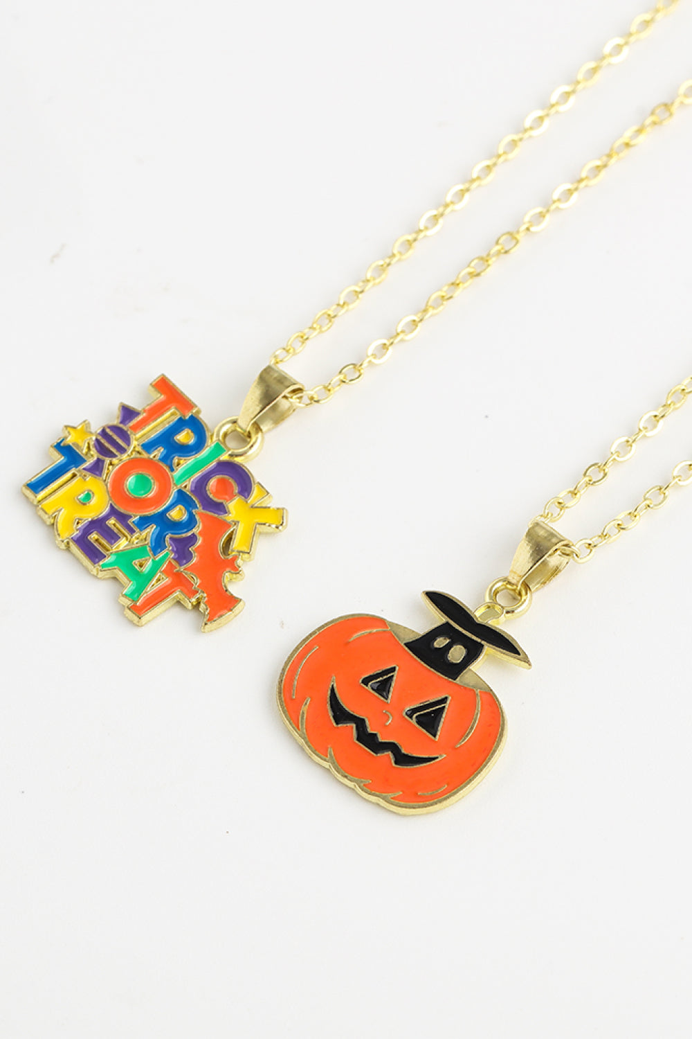 Two-Piece Halloween Theme Necklace Set 