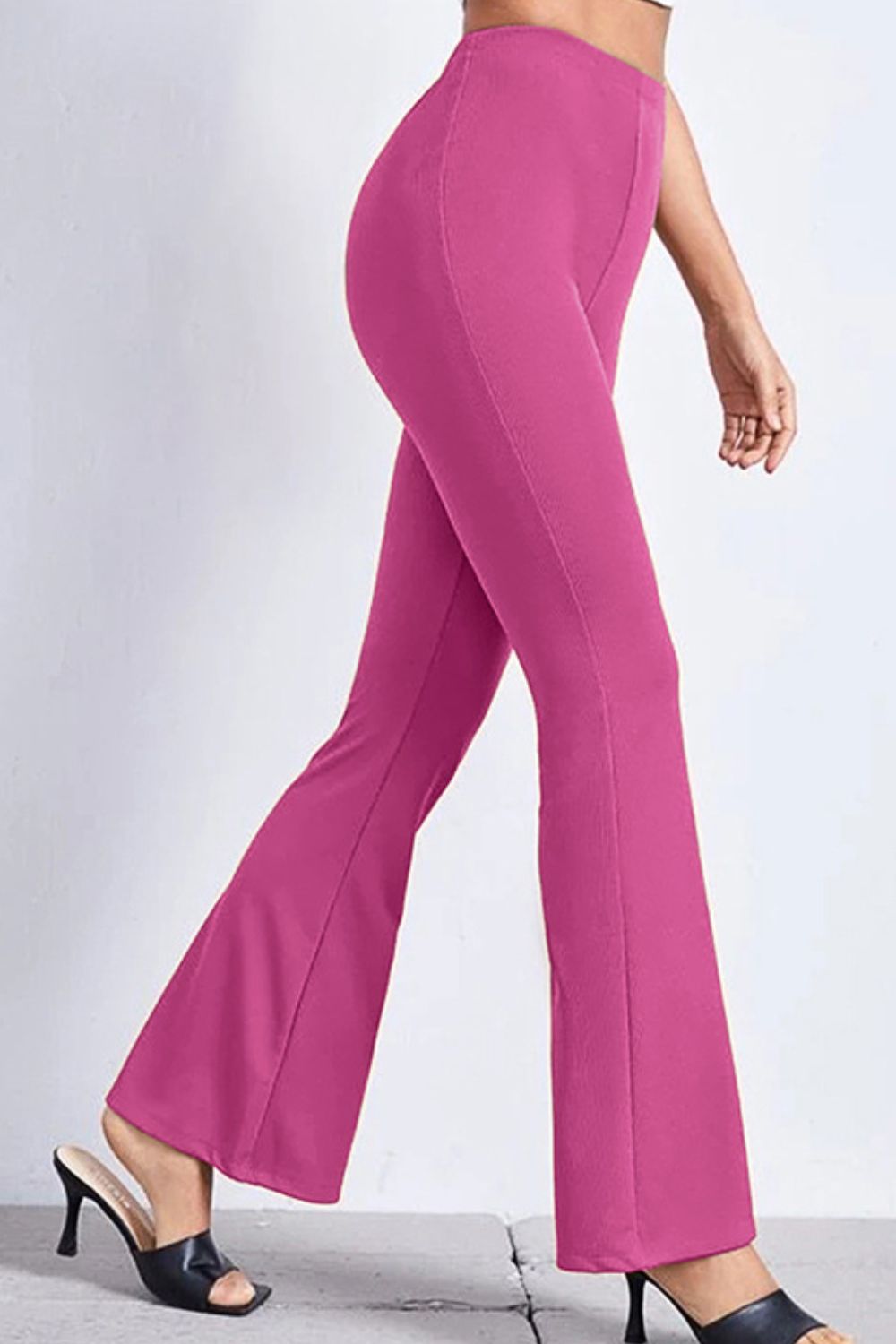High Rise Flare Pants 