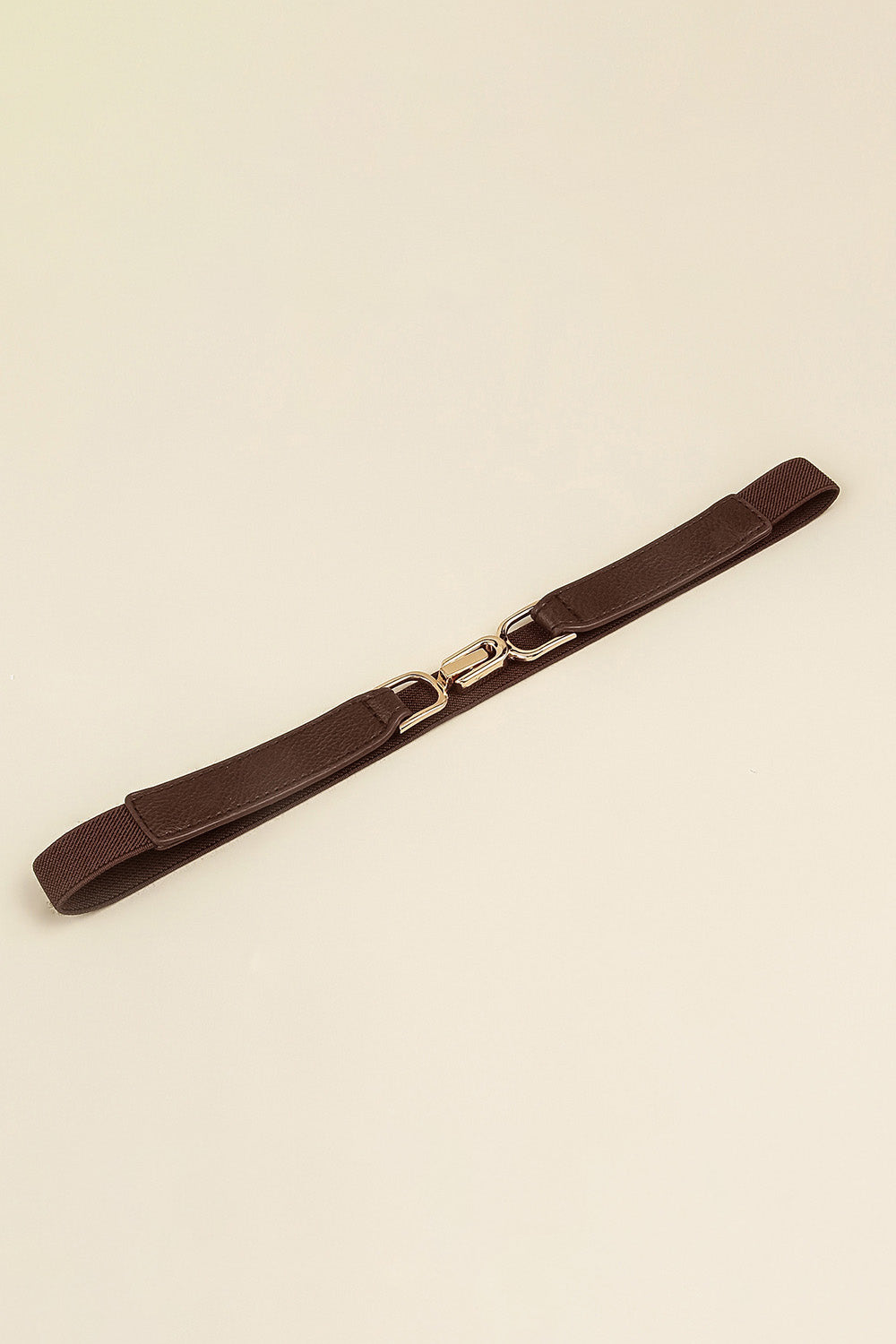 Alloy Buckle Elastic Belt 