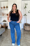Judy Blue Full Size High Rise Straight Jeans 
