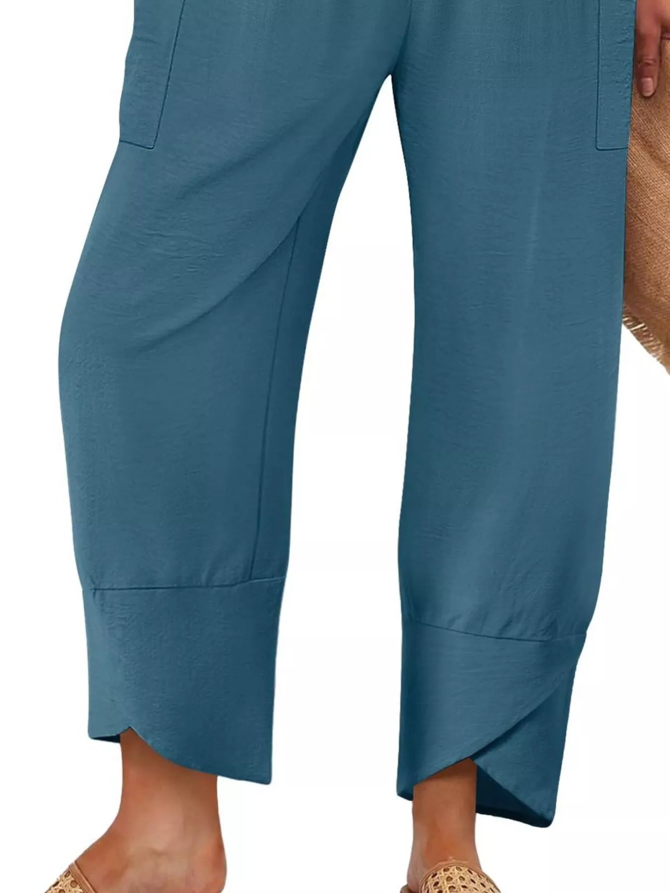 Elastic Waist Pants 