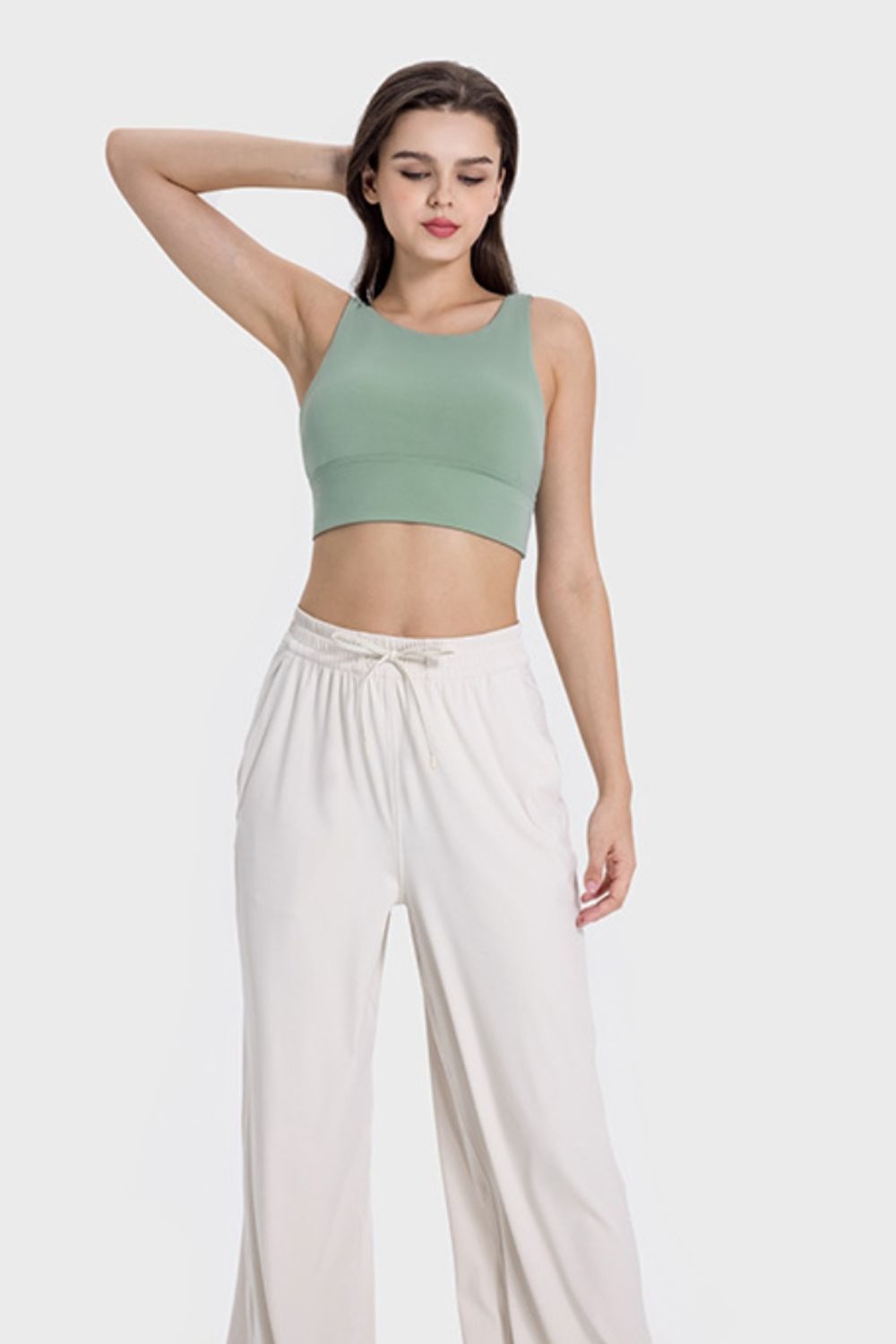 Millennia Backless Wide Strap Active Bra 