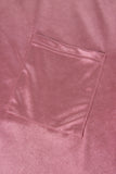 Apricot Chest Pocket Loose Fit T Shirt Tops/Tops & Tees