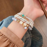 Resin Rice Bead Bracelet 