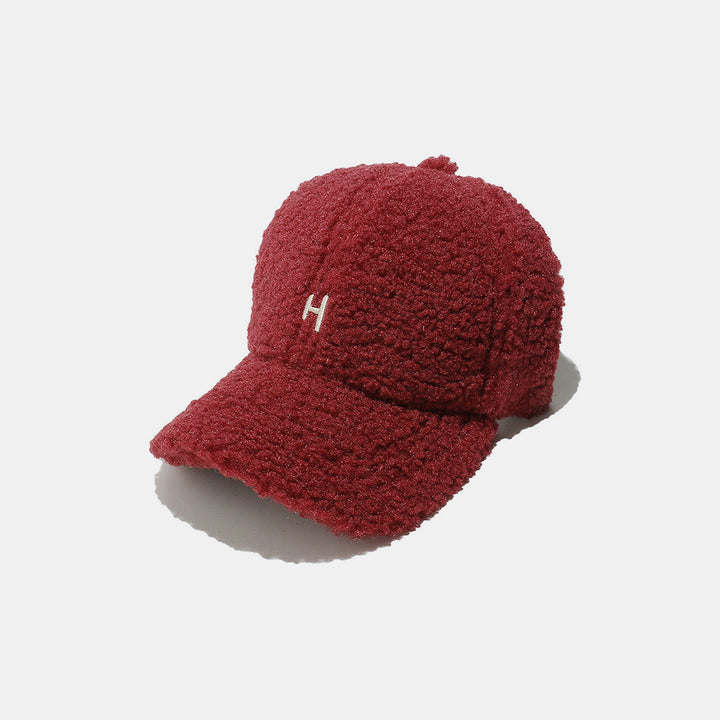 Sherpa Letter H Embroidered Cap 