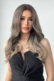 13*1" Full-Machine Wigs Synthetic Long Straight 24" 