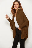 Angel Wings Open Front Batwing Sleeve Cardigan 