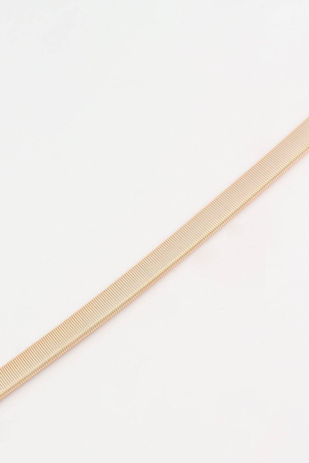 Elastic Iron Skinny Belt 